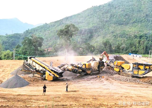 履带移动破碎站制砂过程剖析(图1)
