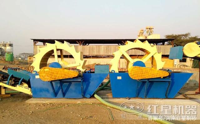 沙子含泥量高、杂质多怎么办?快使用轮斗式洗砂机(图4) 沙子含泥量高、杂质多怎么办?快使用轮斗式洗砂机(图4)