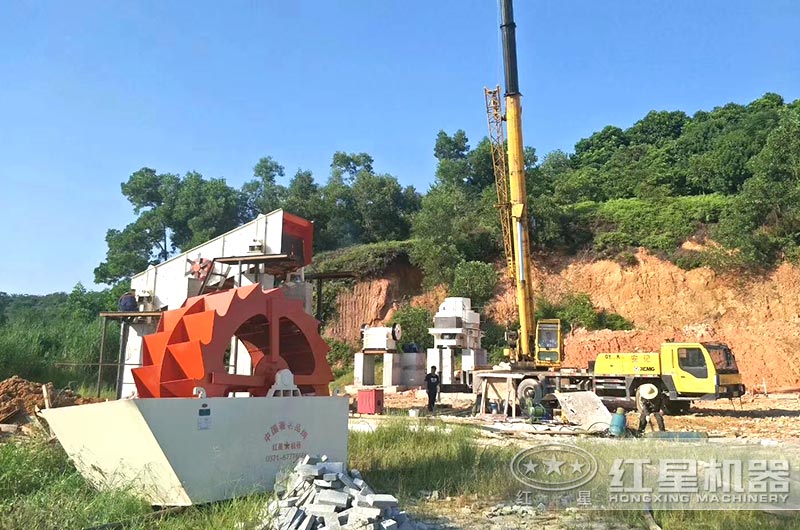 洗山沙用什么机器好?每小时可以洗多少吨沙子?(图1) 洗山沙用什么机器好?每小时可以洗多少吨沙子?(图1)