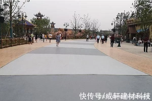 彩色混凝土洗砂艺术地坪施工单位(图5) 彩色混凝土洗砂艺术地坪施工单位(图5)