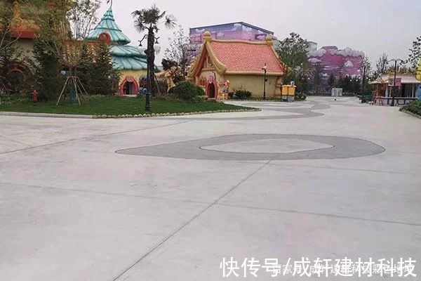 彩色混凝土洗砂艺术地坪施工单位(图4) 彩色混凝土洗砂艺术地坪施工单位(图4)
