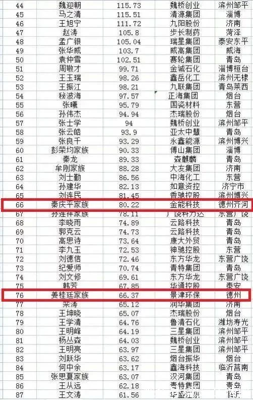 2021年山东创富榜排名,德百集团、景津压滤机等公司共9人入围(图4) 2021年山东创富榜排名,德百集团、景津压滤机等公司共9人入围(图4)