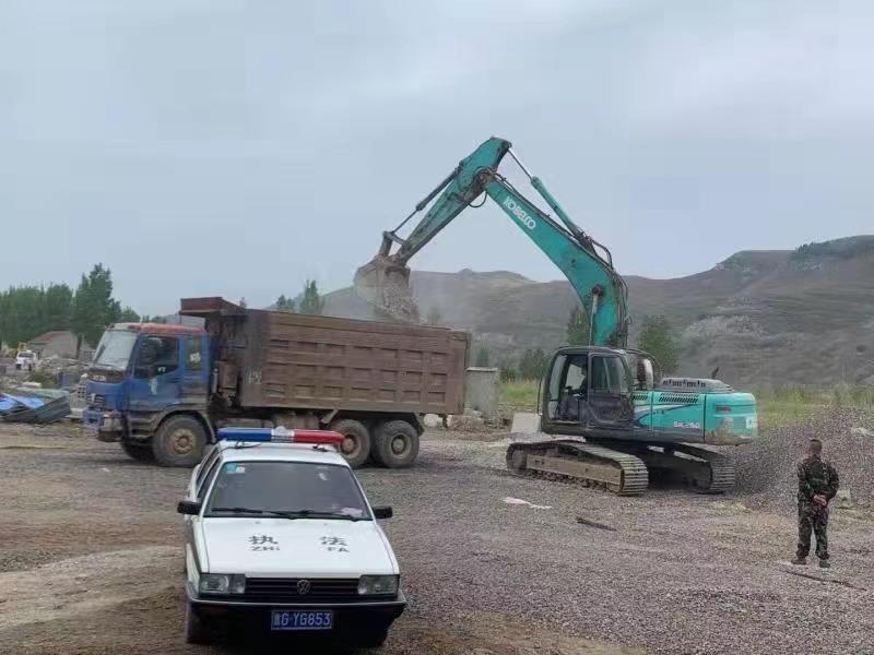 守住生态资源“红线”!青州庙子镇重拳整治私采滥挖和非法洗砂(图5) 守住生态资源“红线”!青州庙子镇重拳整治私采滥挖和非法洗砂(图5)