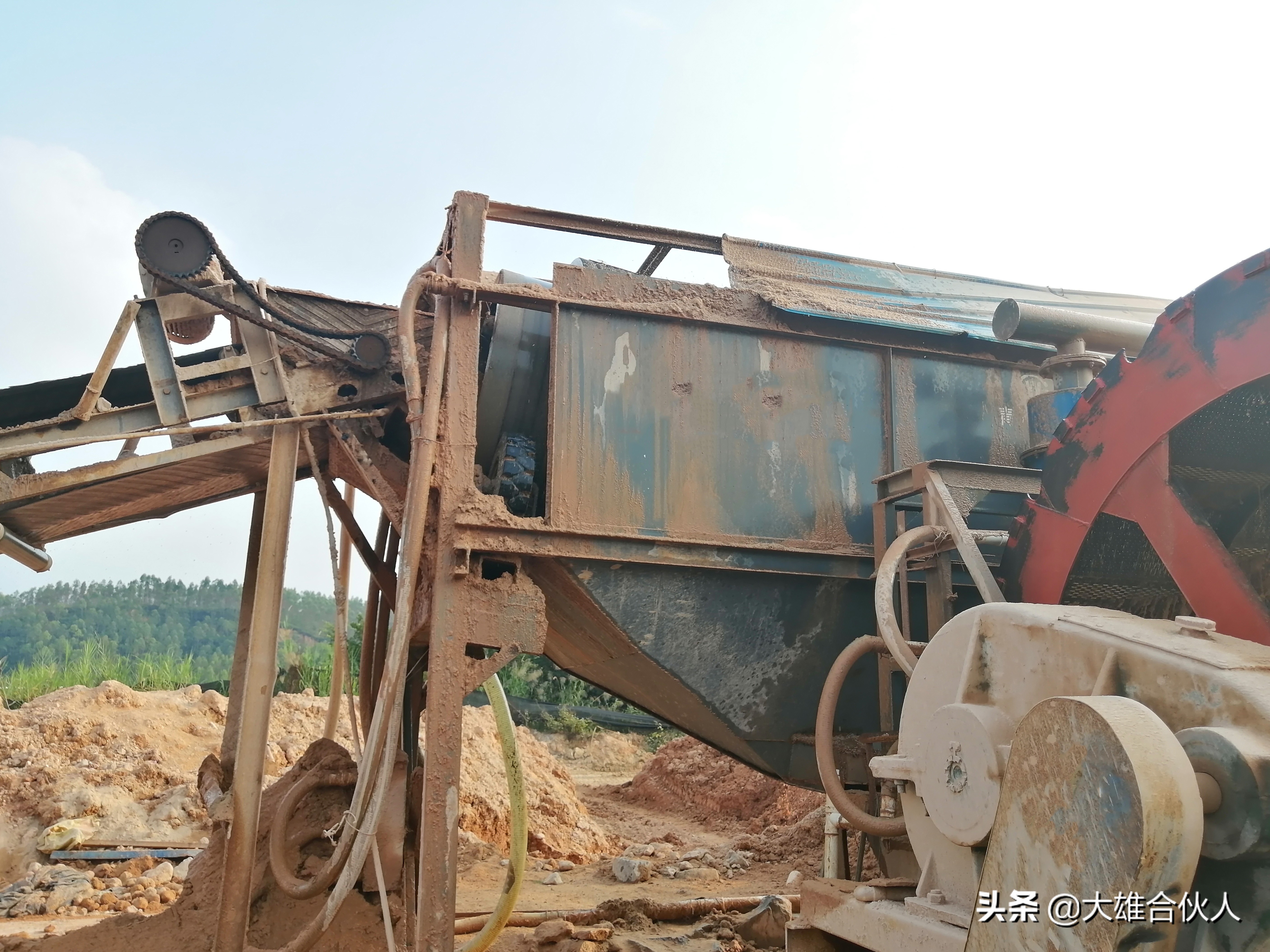 广西洗砂场专用污水处理设备带式泥浆脱水机(图5) 广西洗砂场专用污水处理设备带式泥浆脱水机(图5)