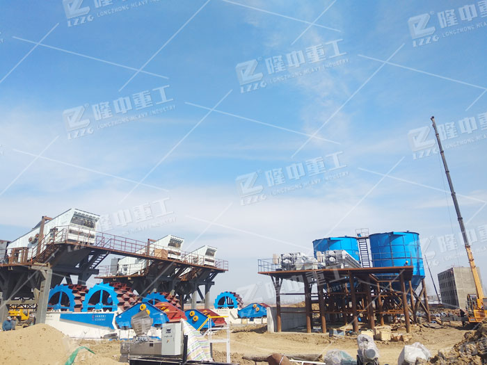 移动洗沙机筛洗现场，这样的环保一体机您想要吗？(图3)