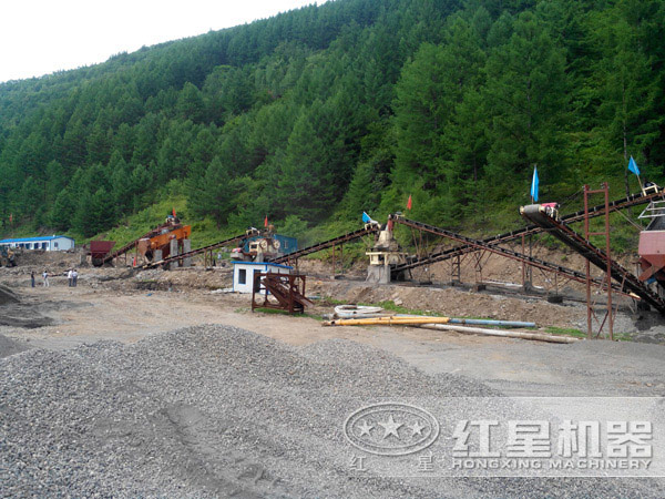 「矿机百科」山西小型花岗岩制砂生产线怎么配置的?(图1) 「矿机百科」山西小型花岗岩制砂生产线怎么配置的?(图1)
