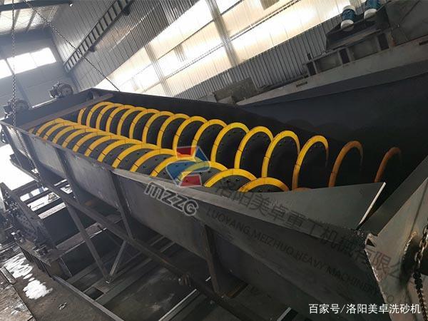 注意啦!螺旋洗砂机叶片不出砂原来是因为这几点(图1) 注意啦!螺旋洗砂机叶片不出砂原来是因为这几点(图1)