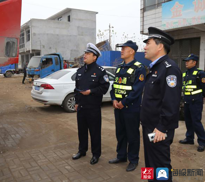 关口前移新泰市开展整治超载超限大货车及重污染车辆专项行动(图2)