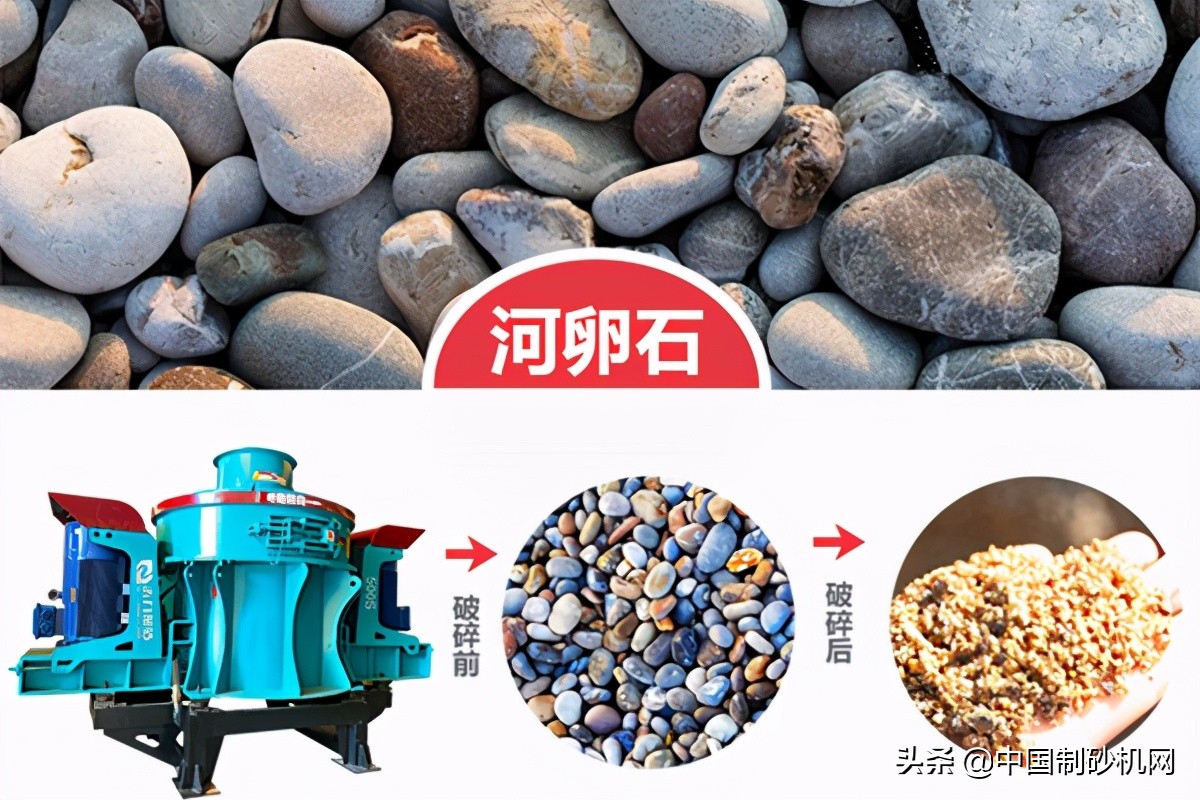 河卵石打成沙子需要哪些设备?可以得到多少沙子?一文了解所有(图3) 河卵石打成沙子需要哪些设备?可以得到多少沙子?一文了解所有(图3)