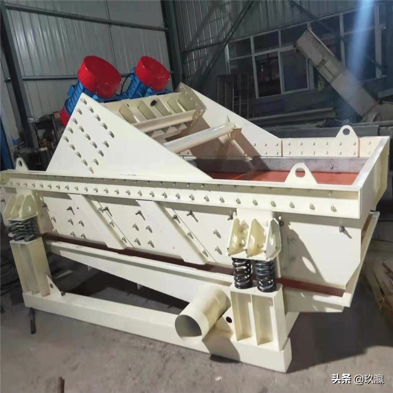 沙场石子振动筛聚氨酯细沙回收脱水筛(图1)