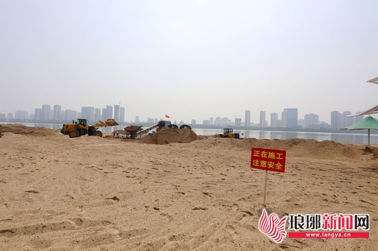 山东临沂:清洗阳光沙滩,滨河景观将大变样(图4) 山东临沂:清洗阳光沙滩,滨河景观将大变样(图4)
