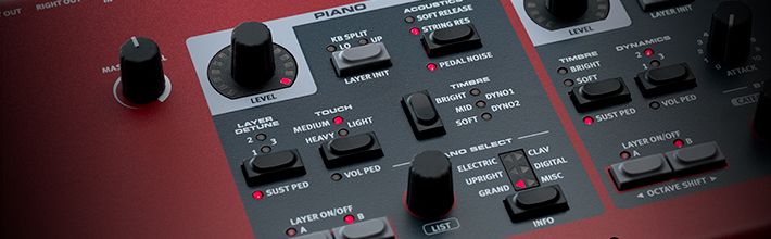 Nord三个系列piano、electro、stage有什么不同分别主打的是什么?(图2) Nord三个系列piano、electro、stage有什么不同分别主打的是什么?(图2)