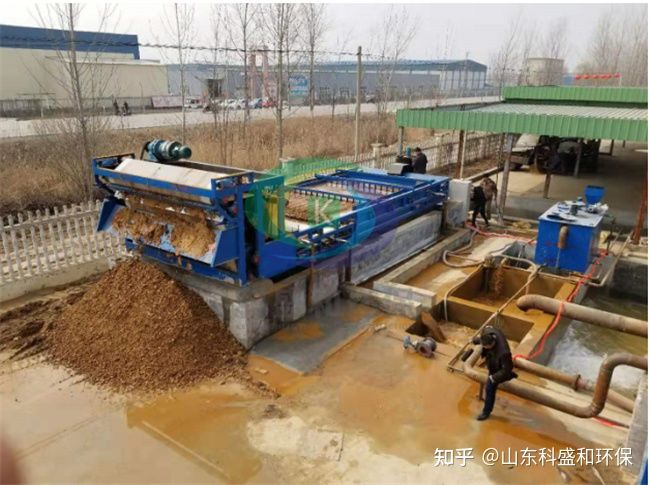 洗沙泥浆处理一体机带式压滤机设备构成(图2)