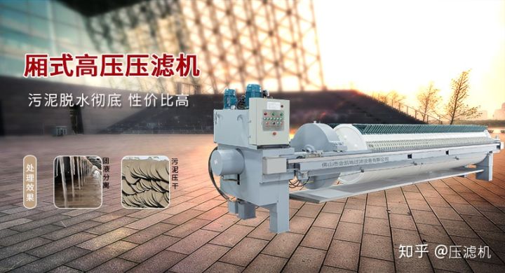 环保问题日益严重，洗沙零排放考虑厢式污泥压滤机(图1)