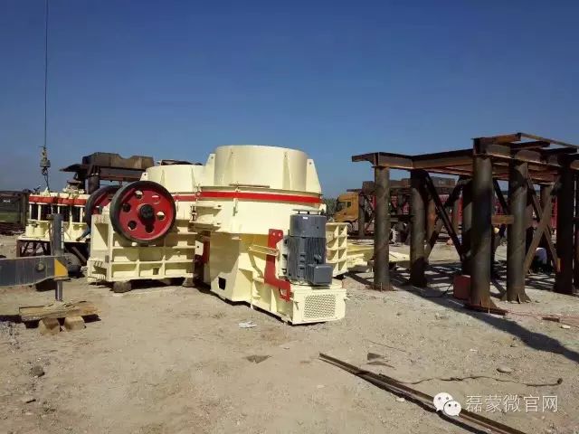 【磊蒙资讯】磊蒙机械在云南时产450吨砂石生产线火速安装中(图5)