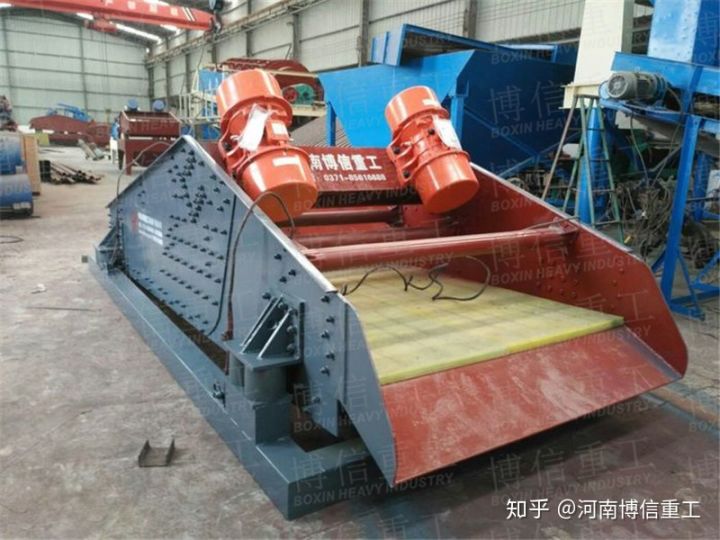 洗沙场专用高频振动脱水筛振动电机操作使用说明以及工作原理(图2) 洗沙场专用高频振动脱水筛振动电机操作使用说明以及工作原理(图2)