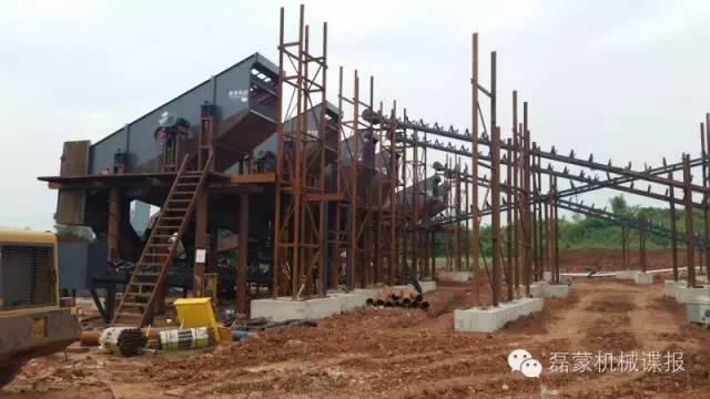 【磊蒙机械】成都中建西部蓉城项目500t—h制砂生产线(图6)