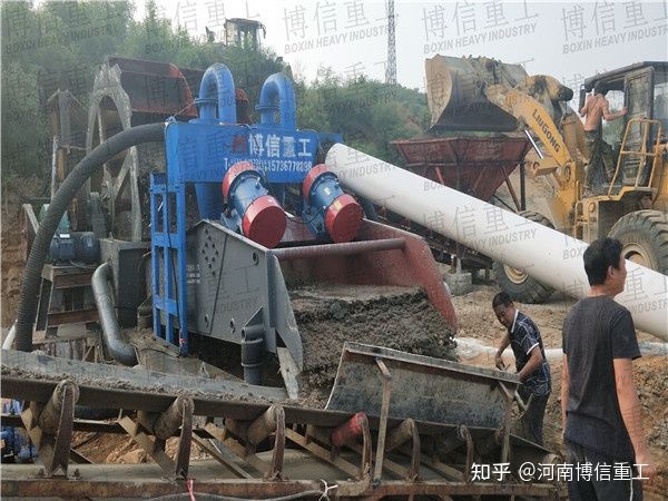 洗沙泥浆脱水筛比洗砂机投资成本低的洗沙设备(图3)