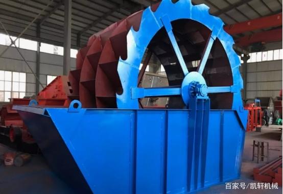 常用水洗沙设备:轮斗式洗砂机(图1) 常用水洗沙设备:轮斗式洗砂机(图1)