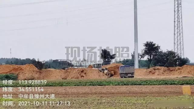 河南中牟县一黑沙场污染环境(图2) 河南中牟县一黑沙场污染环境(图2)